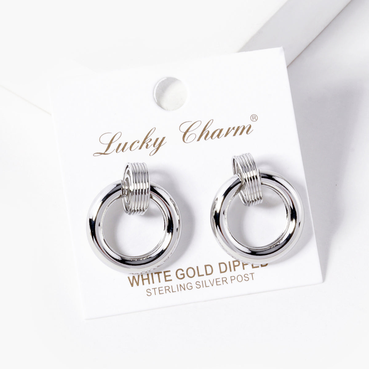 BE363 Coil Accent Ring Drop Earrings BE363-R.JPG