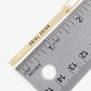 Bride Tribe Engraved Vertical Bar Pendant Inspirational Necklace