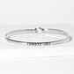 Choose Joy Engraved Inspirational Bangle Bracelet