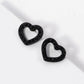 Crystal Pave 10mm Dainty Heart Stud Earrings