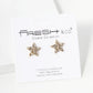 Crystal Pave 11mm Star Stud Earrings