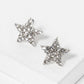 Crystal Pave 11mm Star Stud Earrings