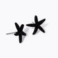Crystal Pave 15mm Starfish Stud Earrings