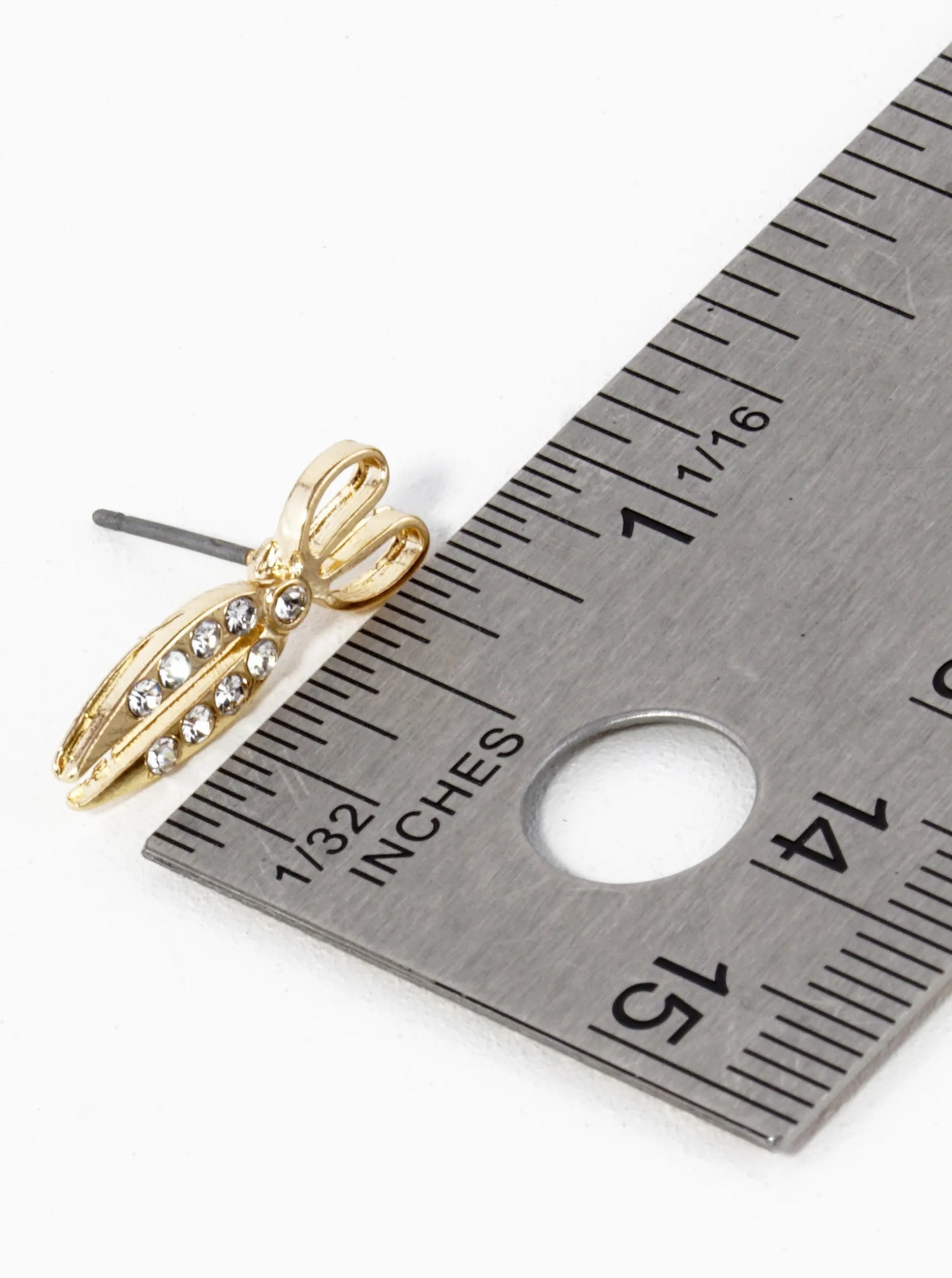 Crystal Pave 20mm Two Pairs Of Scissors Stud Earrings