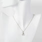 Crystal Pave Cherry Pendant Dainty Necklace
