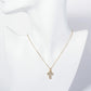 Crystal Pave Cross Pendant Necklace