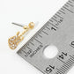 Crystal Pave Electric Guitar Stud Earrings
