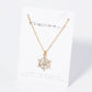 Crystal Pave Snowflake Pendant Necklace
