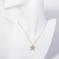 Crystal Pave Star Pendant Necklace