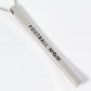 Football Mom Engraved Vertical Bar Pendant Inspirational Necklace