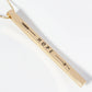 Hope Arrow Engraved Vertical Bar Pendant Inspirational Necklace