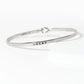 Lucky Engraved Inspirational Bangle Bracelet