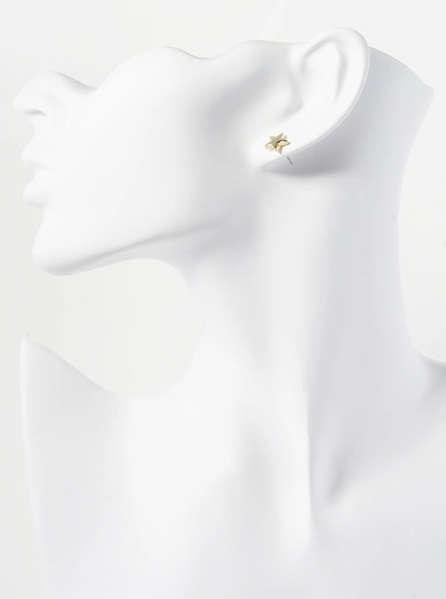 Metal 8mm Star Minimalist Stud Earrings