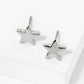 Metal 8mm Star Minimalist Stud Earrings