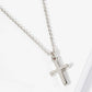 Metal Dainty Cross Pendant Necklace