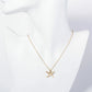 Metal Starfish Sea Star Pendant Necklace