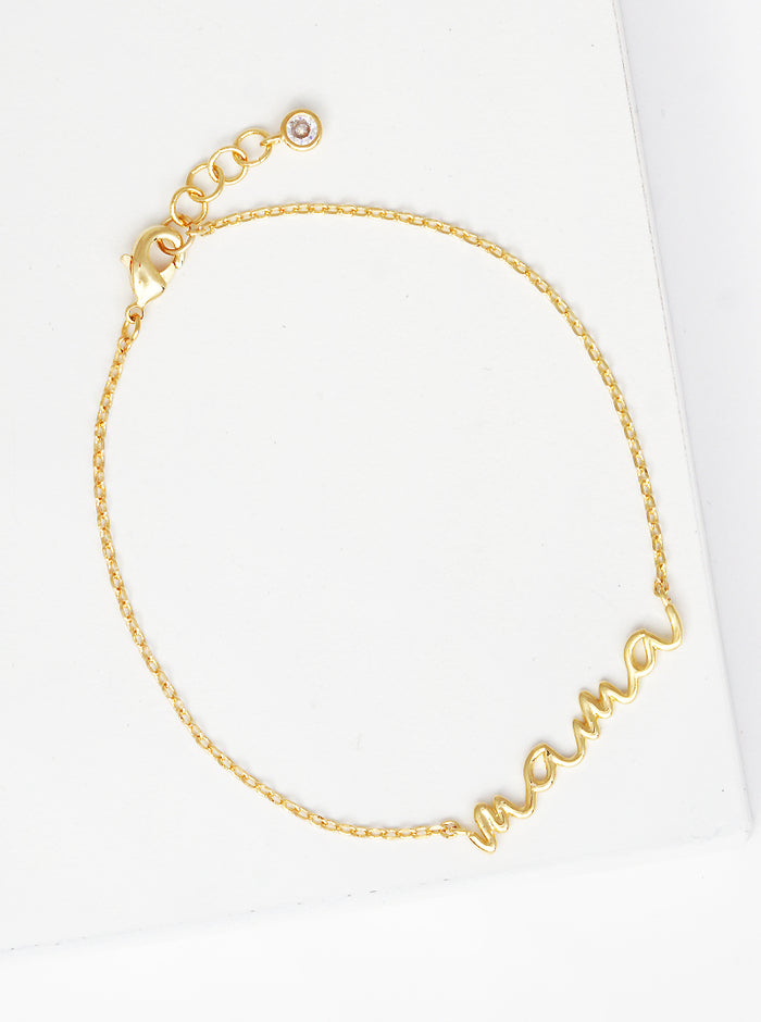 Mama Letter Charm Bracelet — PB2101