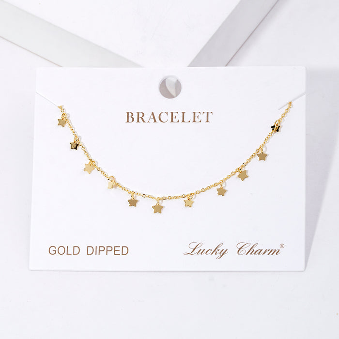 Star Drop Charm Bracelet — PB2829