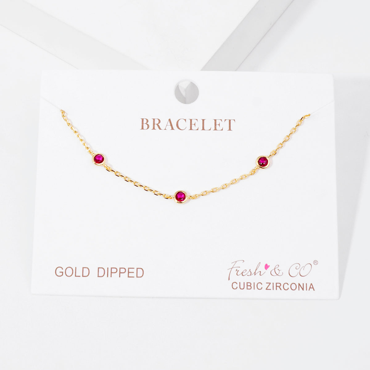 Colored Stone and Pearl Station Bracelet — PB2980