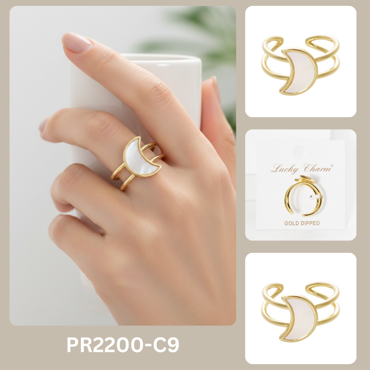 PR2200 free size ring