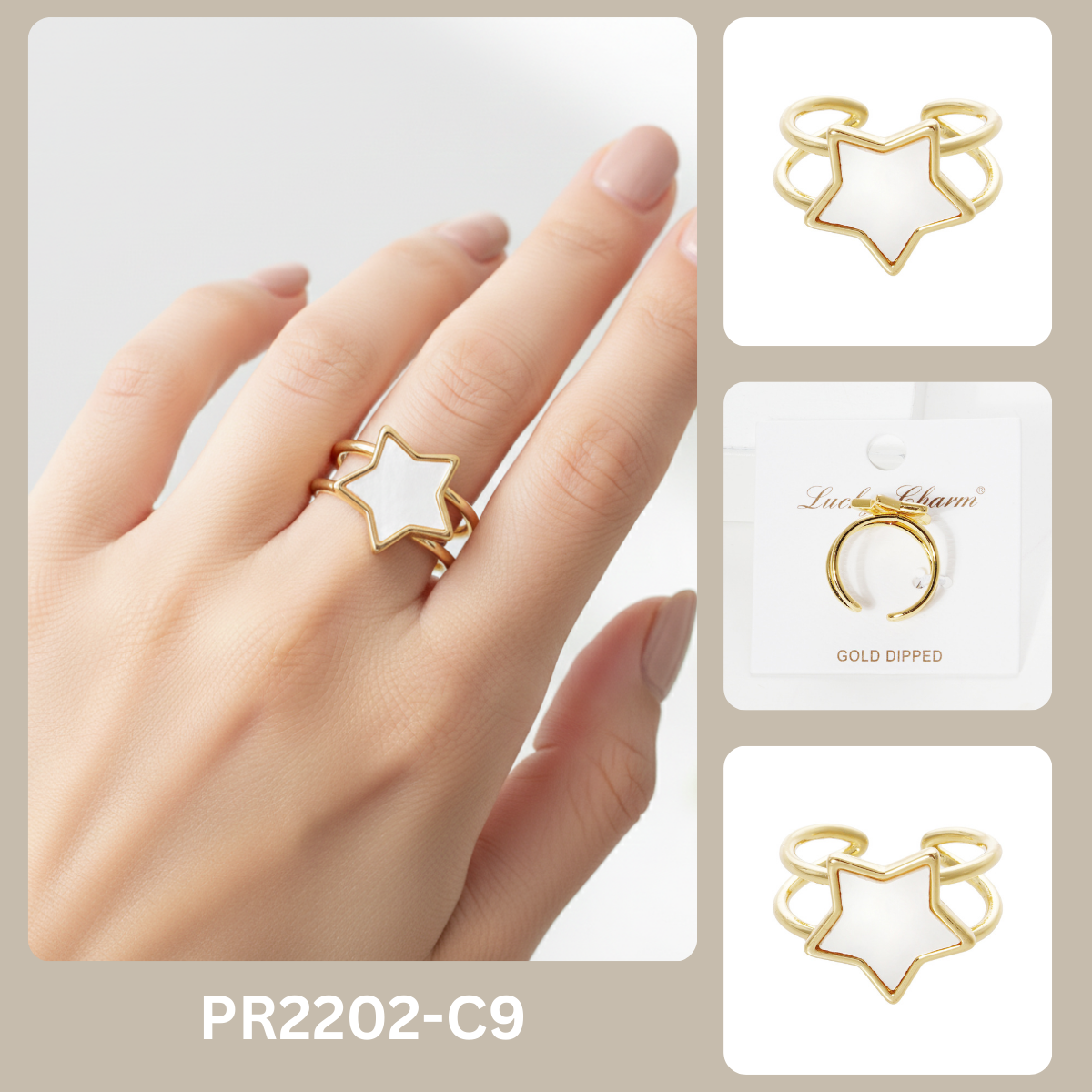 PR2202 free size ring