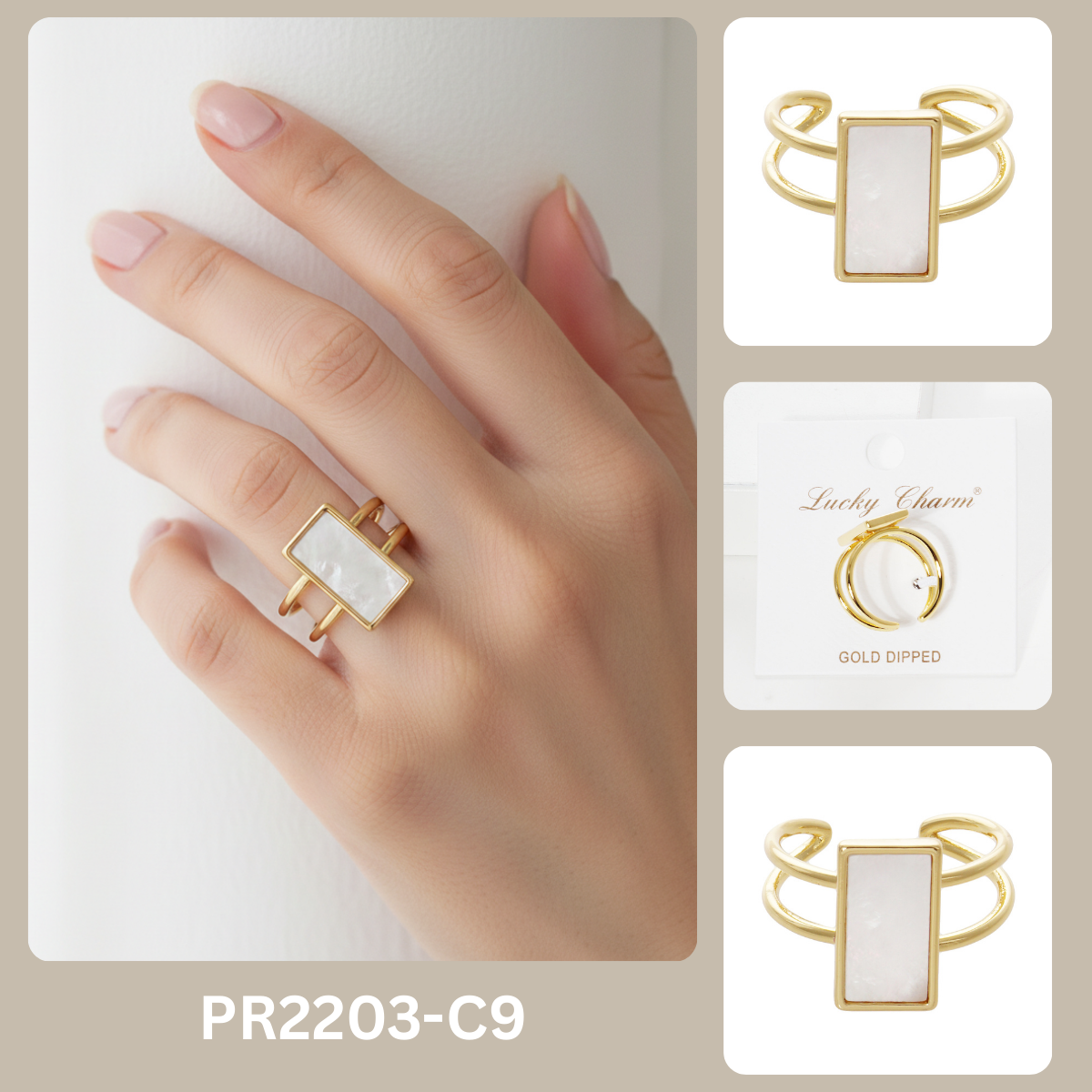 PR2203 free size ring