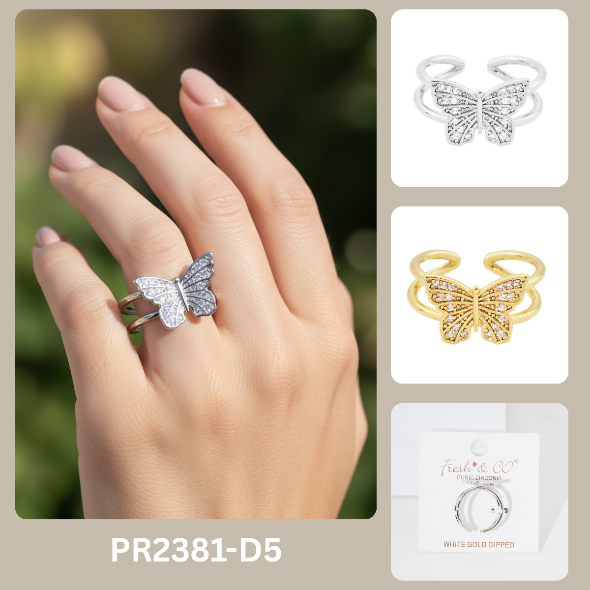 PR2381 free size ring