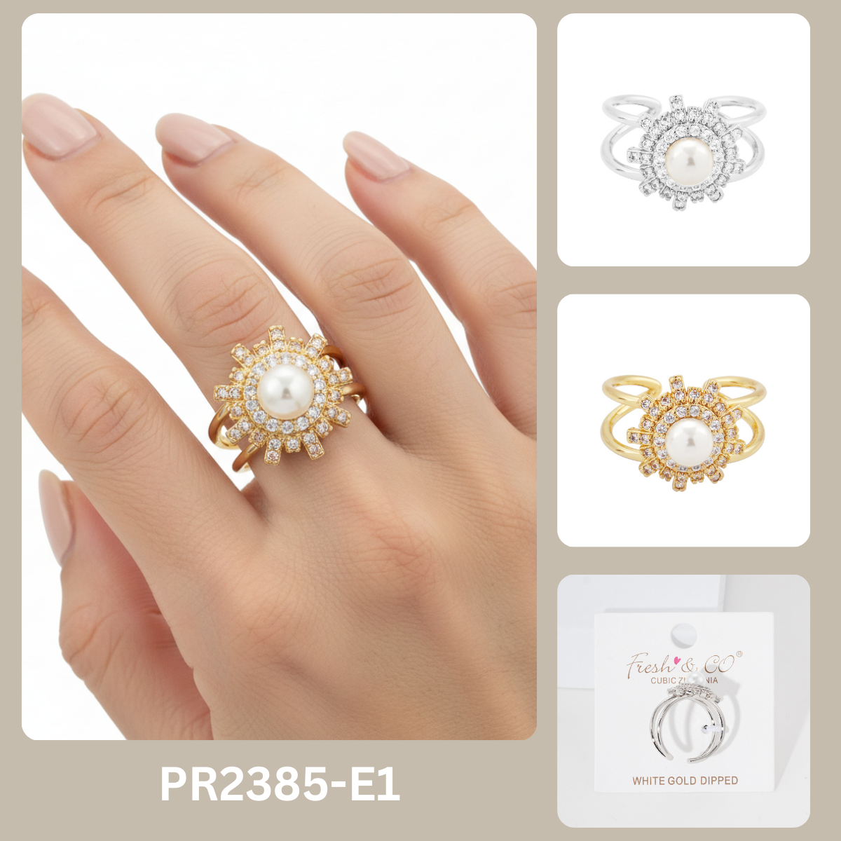 PR2385 free size ring