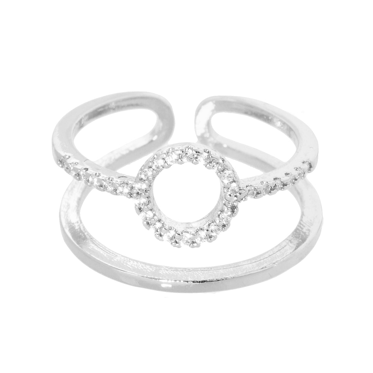 PR5388 Free Size Ring PR5388-RCR6-1