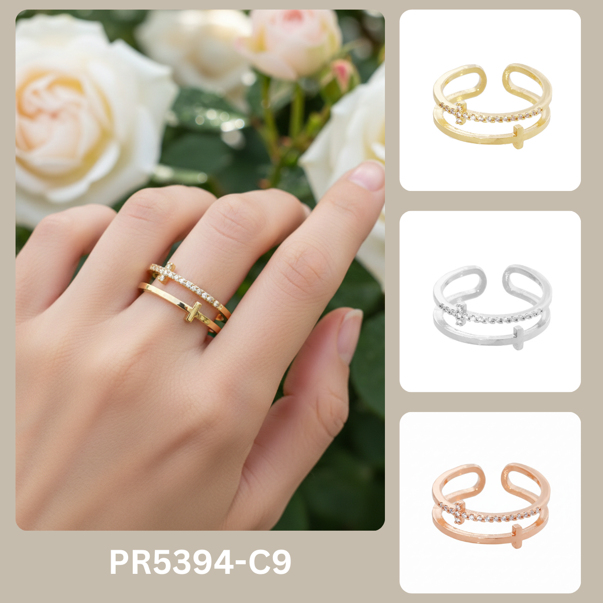 PR5394 free size ring