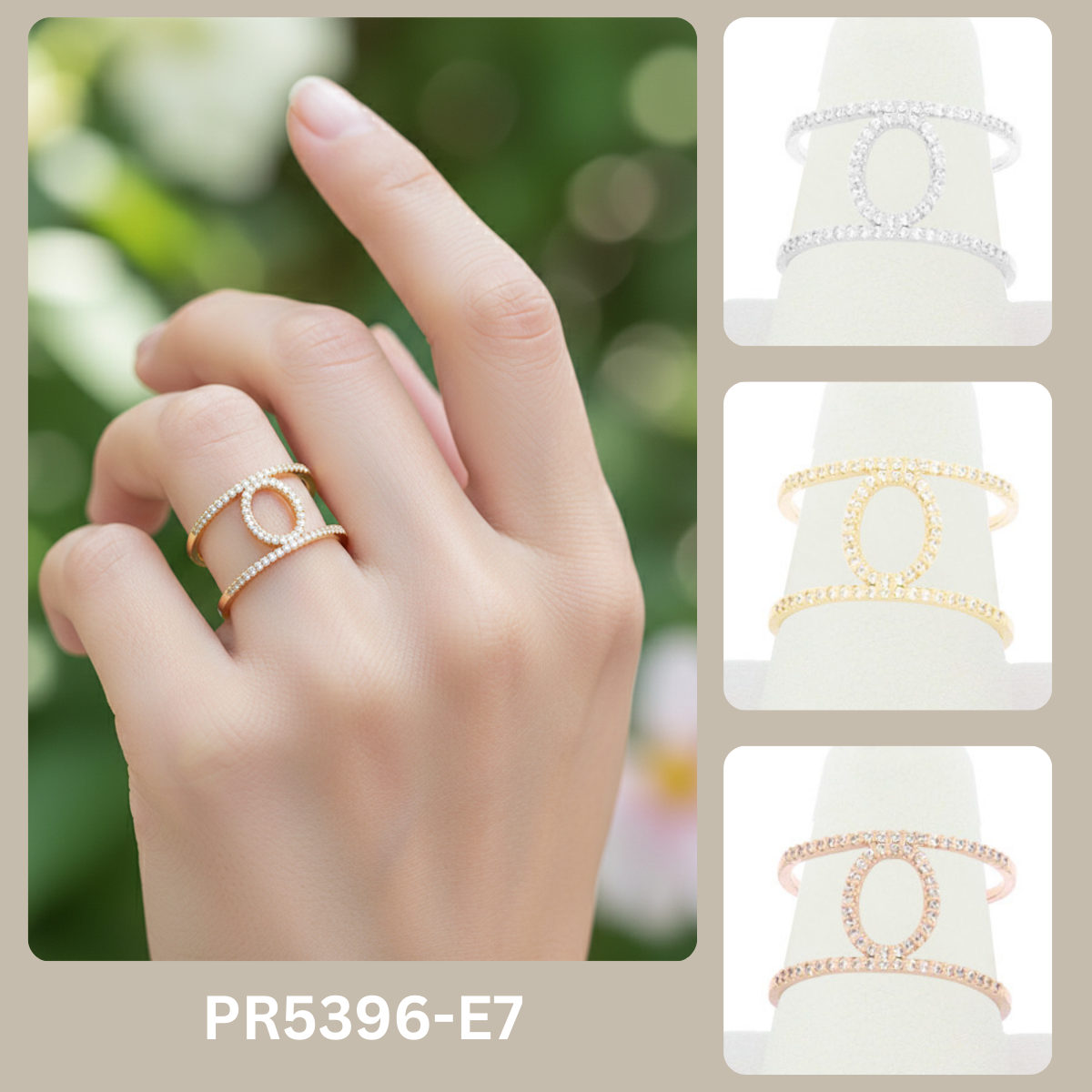 PR5396 free size ring