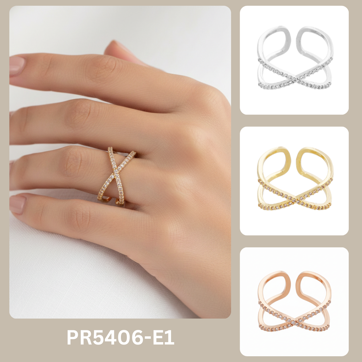 PR5406 free size ring