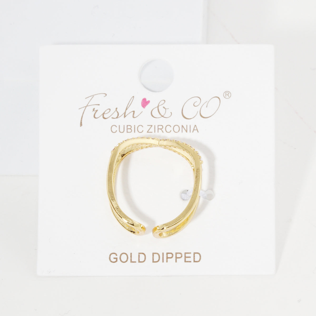 PR5406 Free Size Ring PR5406GCR