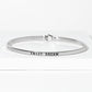 Sweet Dream Engraved Inspirational Bangle Bracelet