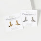 Textured 15mm Cowboy Cowgirl Boot Stud Earrings