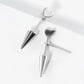 18K Gold Dipped 1 Inch Cupid Arrow Stud Earrings
