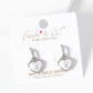 White Gold Dipped Pearl Heart CZ Pave Stud Earrings