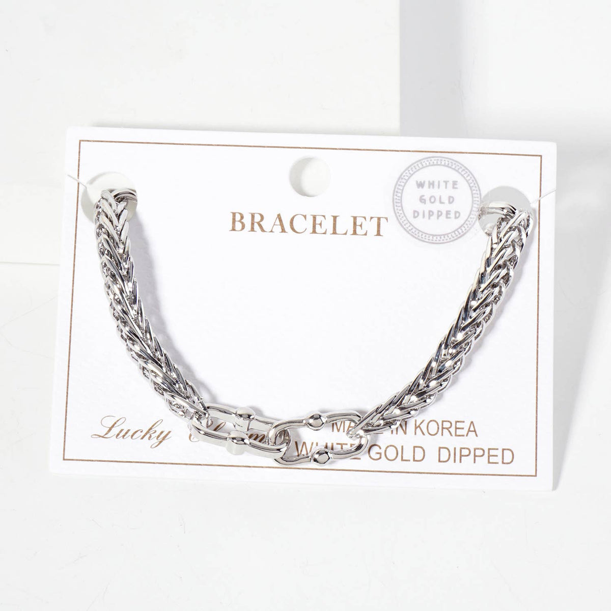 Modern Mixed-Link Chain Bracelet