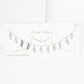 Gold Plated Chain w/ Dangling Leaves Necklace