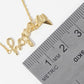 Gold Plated Hope Necklace