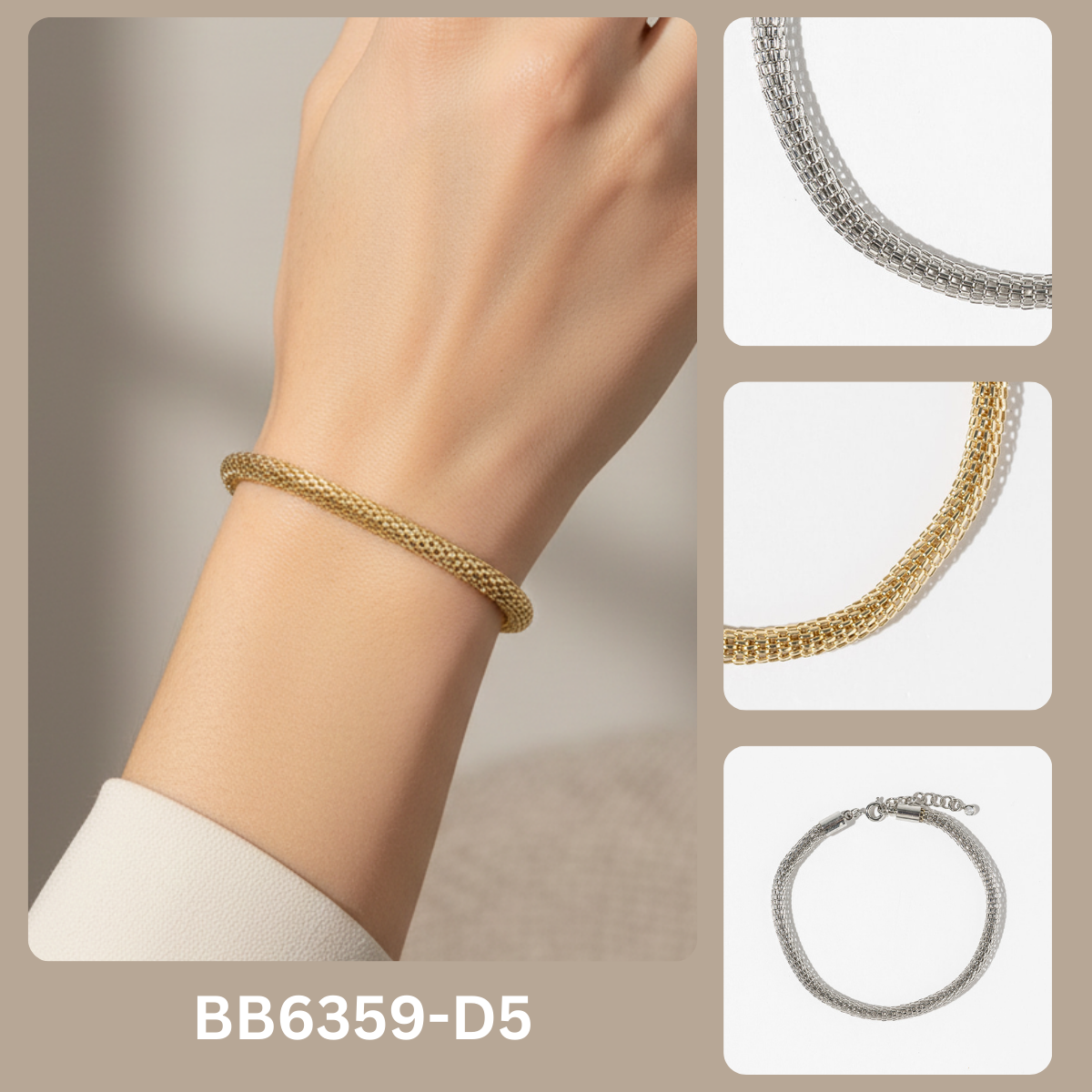 Mesh Link Chain Bracelet
