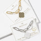Clover Charm Dual-Chain Magnetic Bracelet