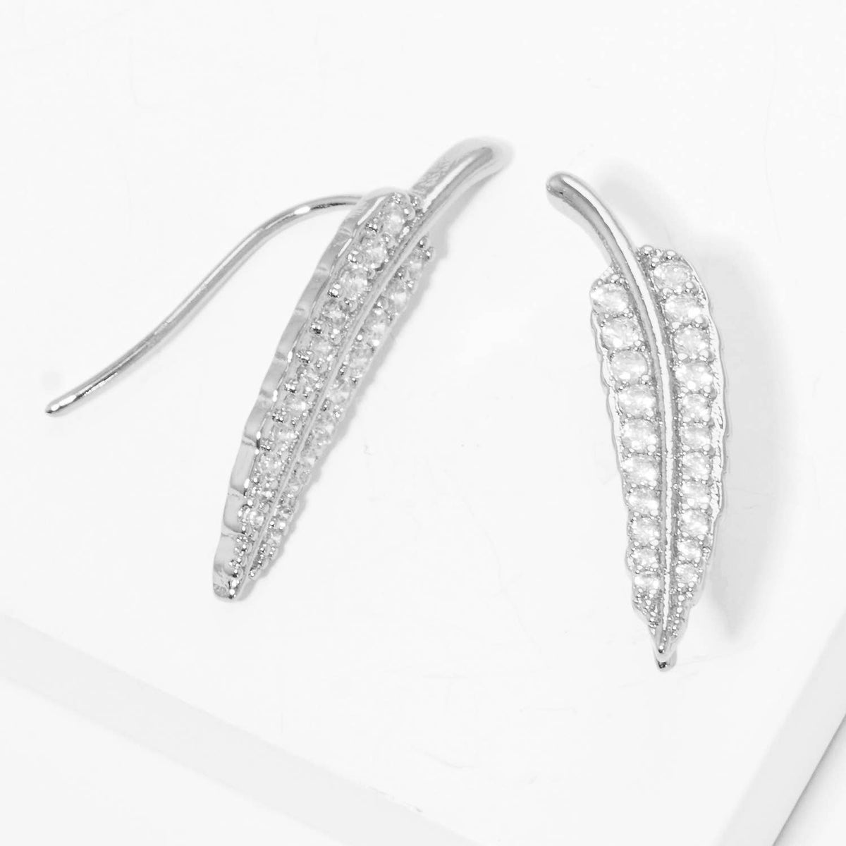 Feather Pave Ear Crawlers