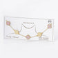 Lucky Clover 5-Motif Station Necklace