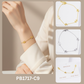 Minimalist "MAMA" Letter Charm Bracelet