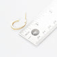 Gold Plated Mini Hoop Earrings