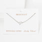 Gold Plated Initial Letter Bracelet