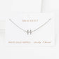 Gold Plated Initial Letter Bracelet