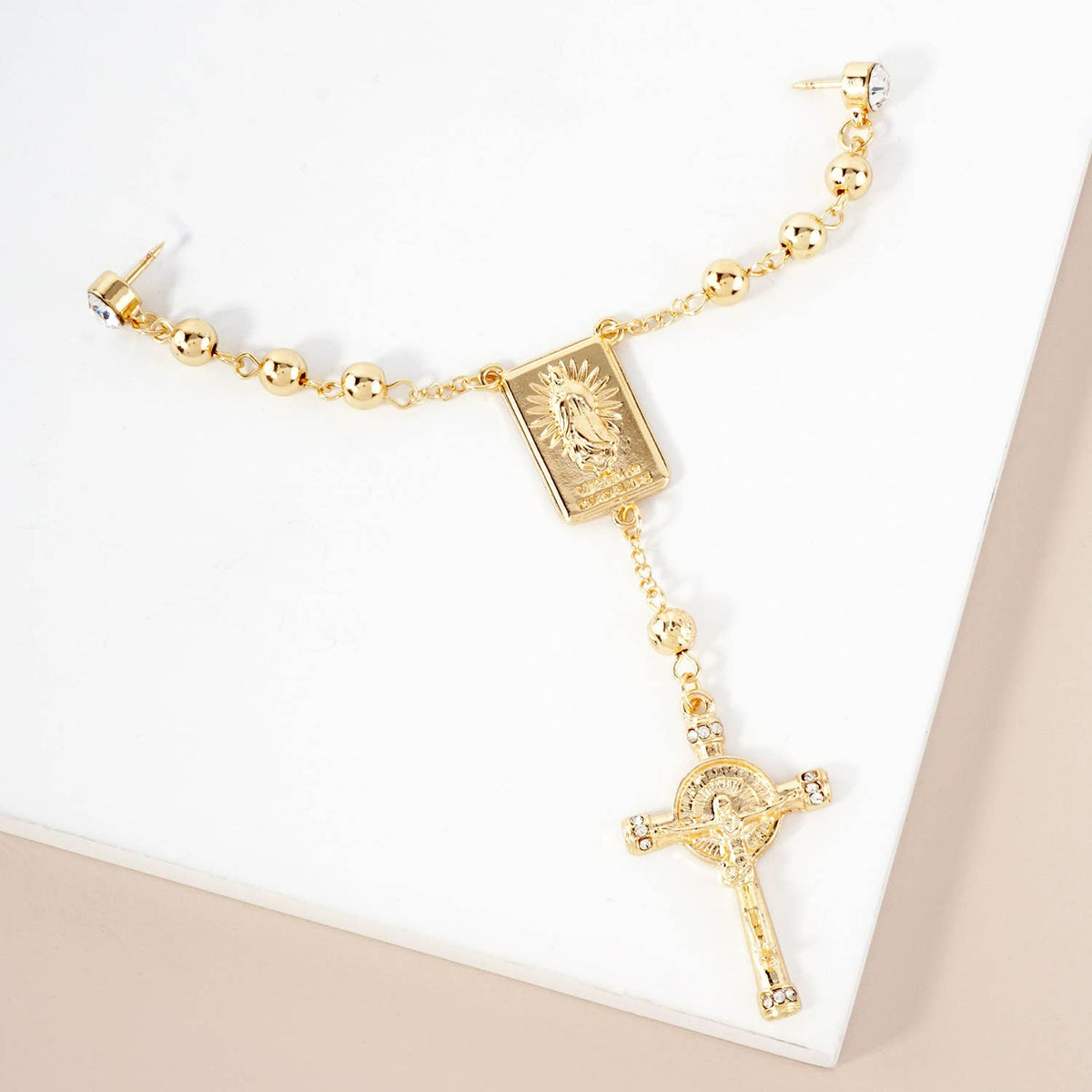 Cap & Pin Lucky Charm Rosary Accessory