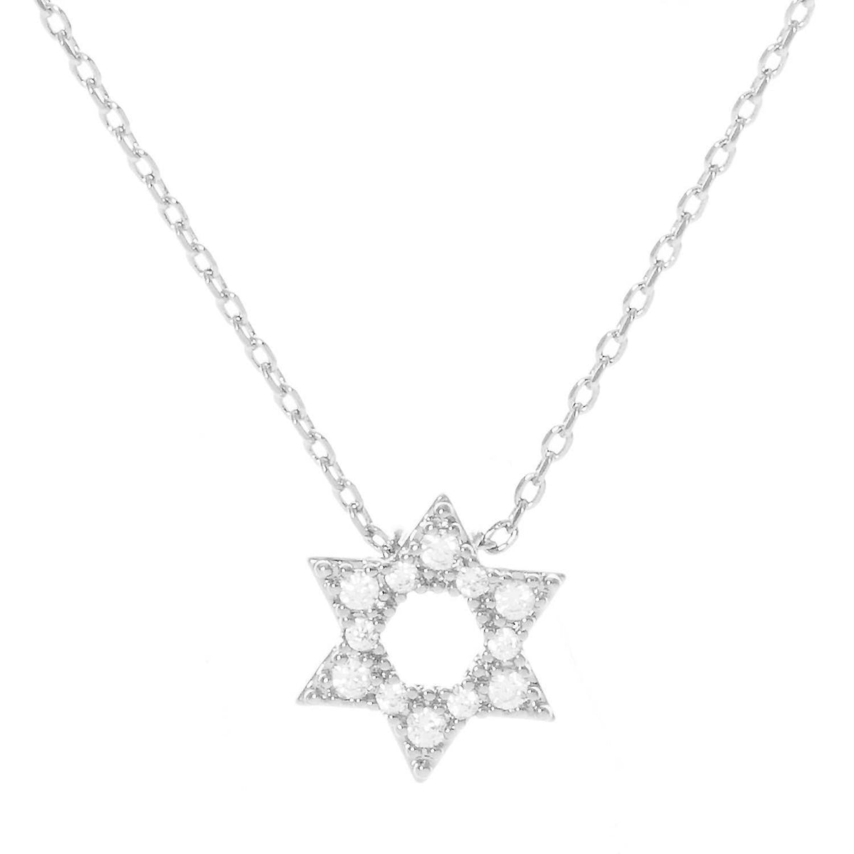 Gold Plated David Star Necklace